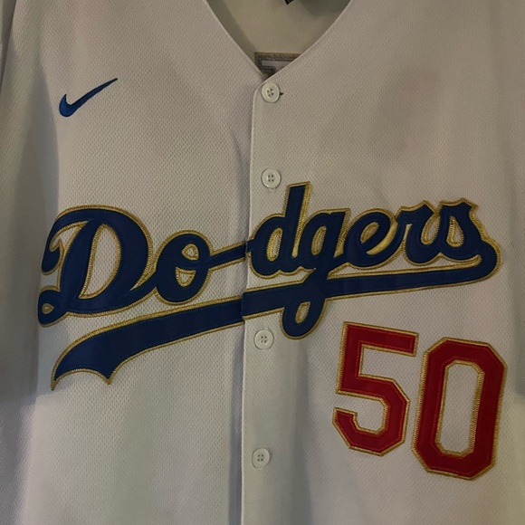 Mookie Betts Los Angeles Dodgers
Men's Nike Dri-FIT ADV MLB Elite Jersey 48 - Picture 7 of 11